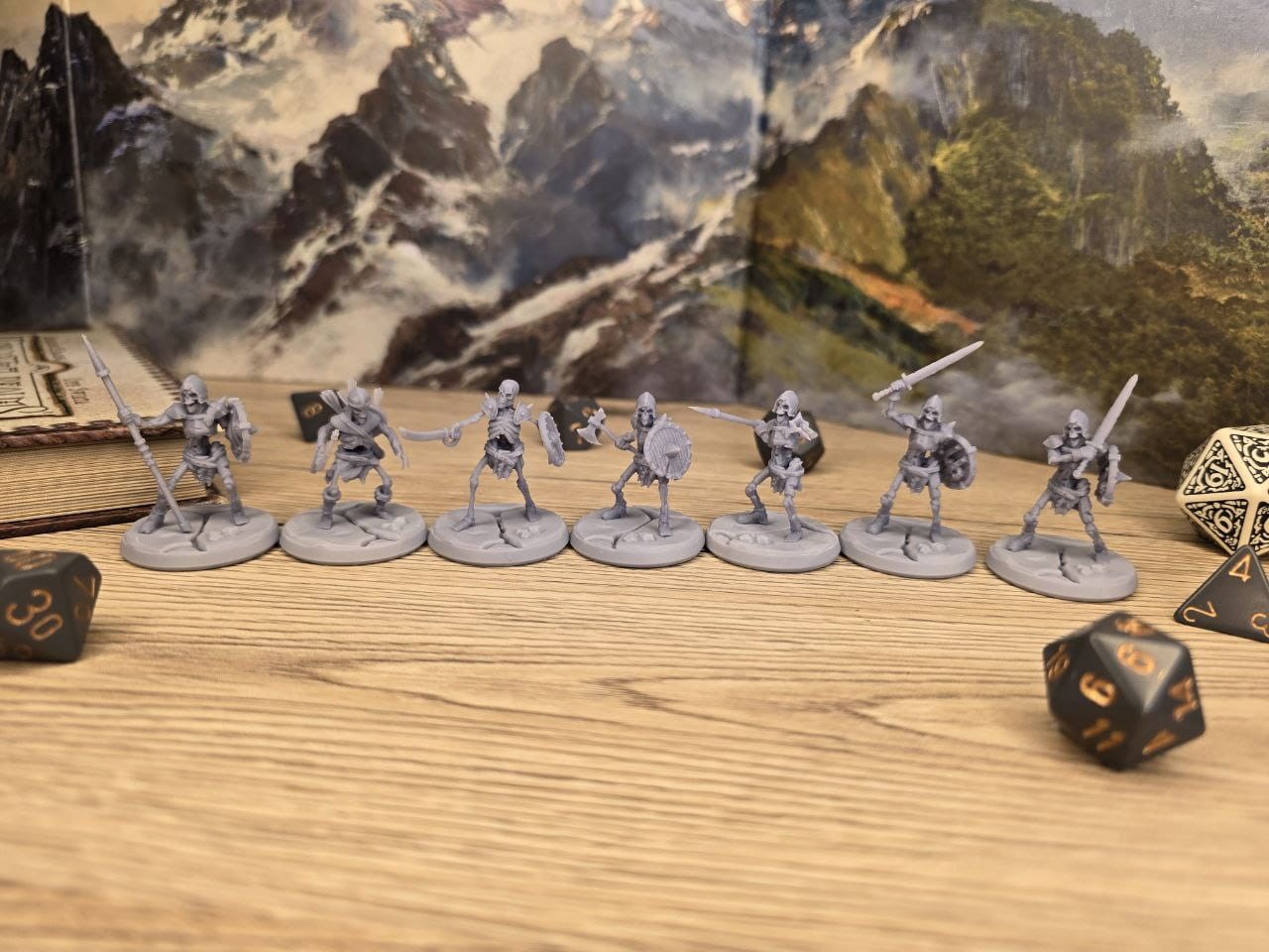 Oddział szkieletów (7 figurek, druk 12K) - obrazek 3