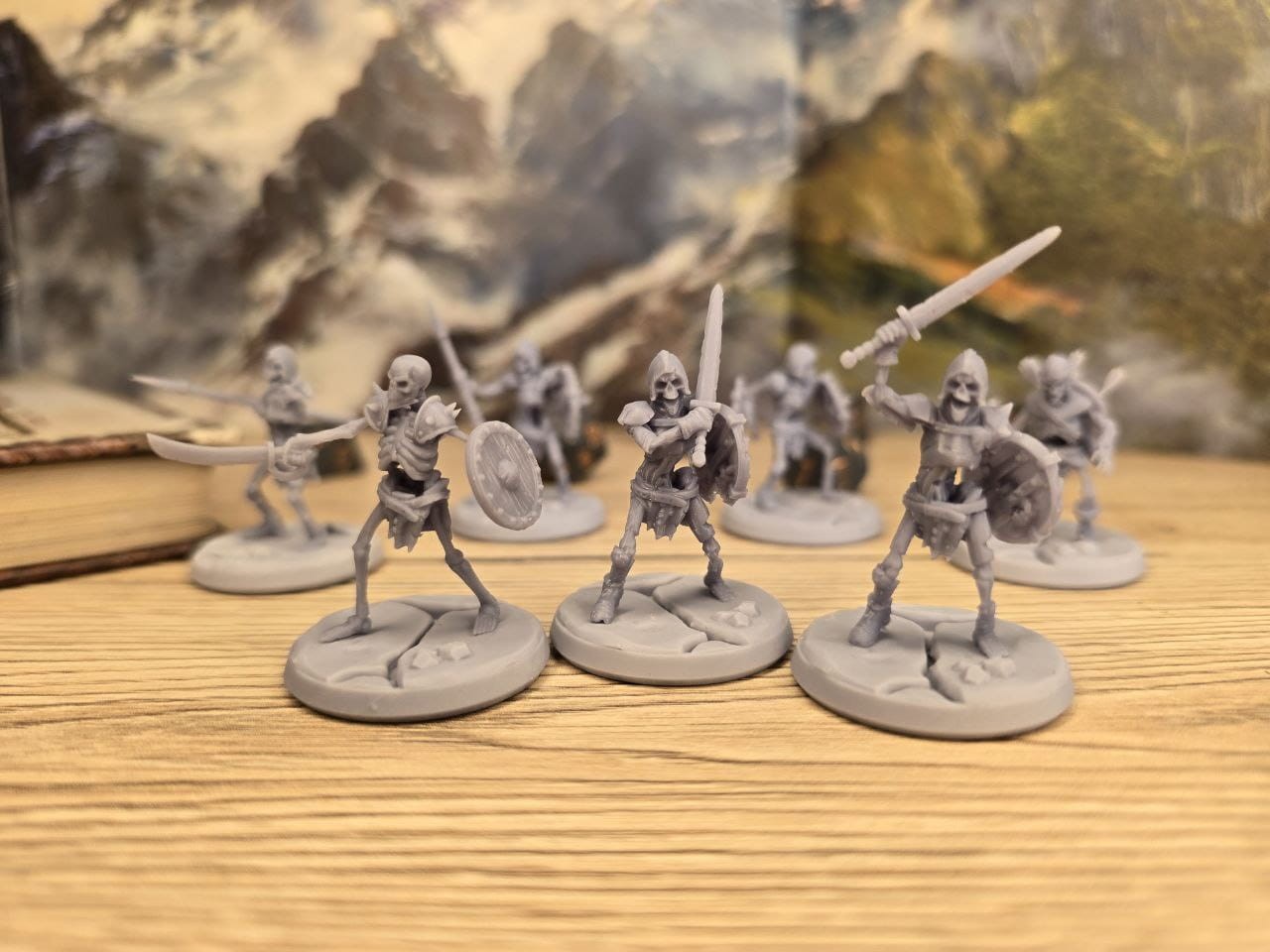 Oddział szkieletów (7 figurek, druk 12K) - obrazek 2