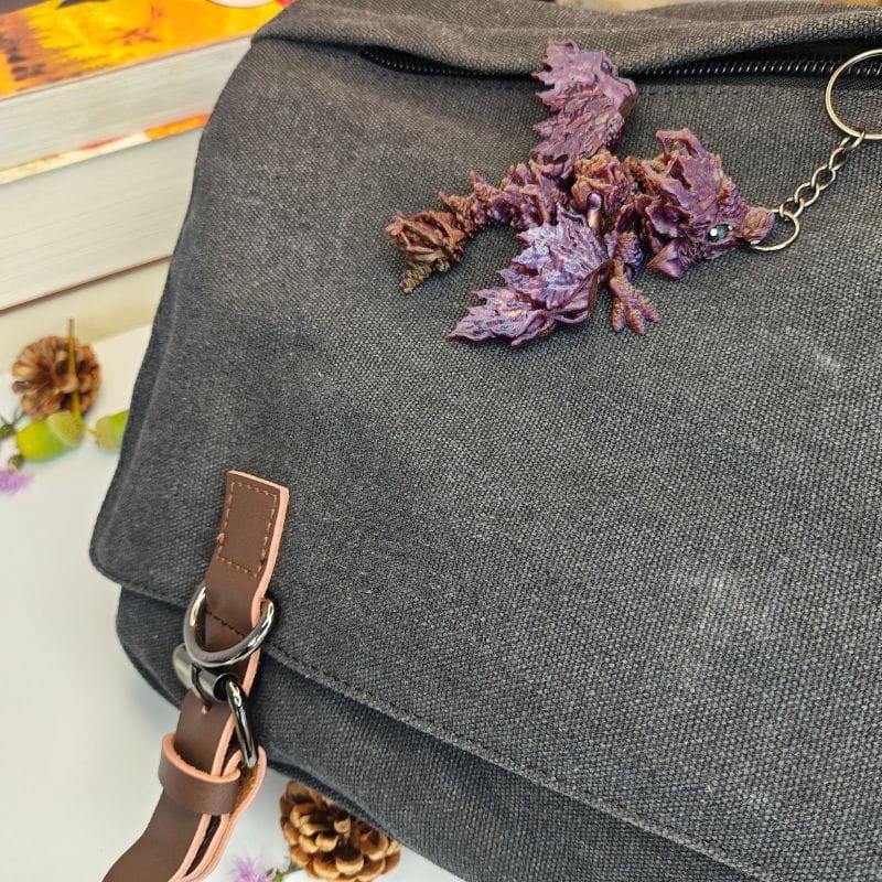 Brelok Szyszkowy Smok Jesienny (różne kolory, S 12cm) - obrazek 5