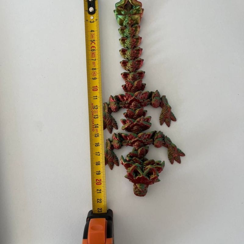 Młody Szyszkowy Smok Jesienny (różne kolory, M 21 cm) - obrazek 8