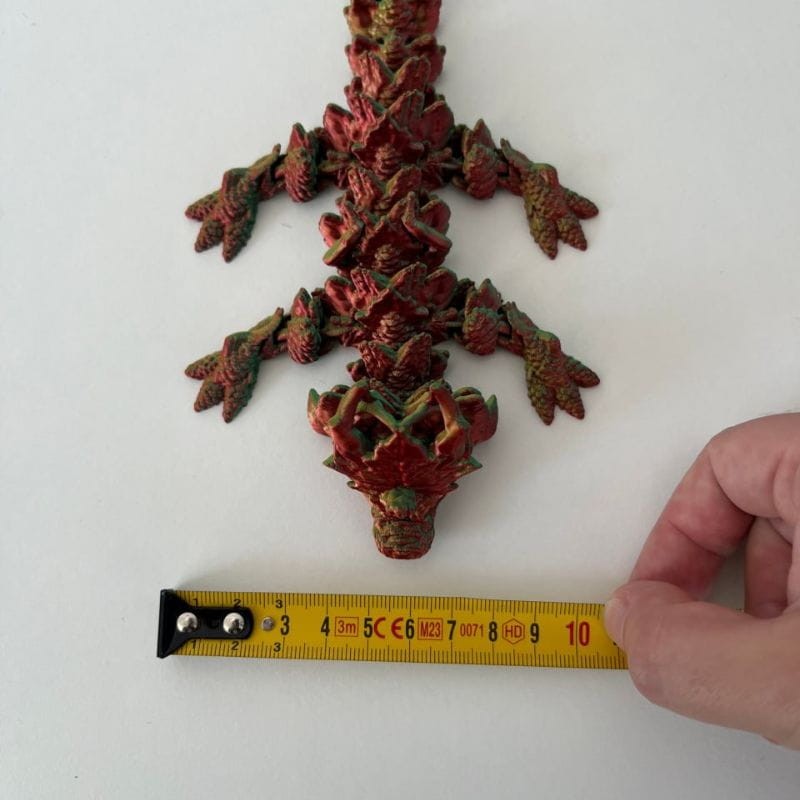 Młody Szyszkowy Smok Jesienny (różne kolory, M 21 cm) - obrazek 9