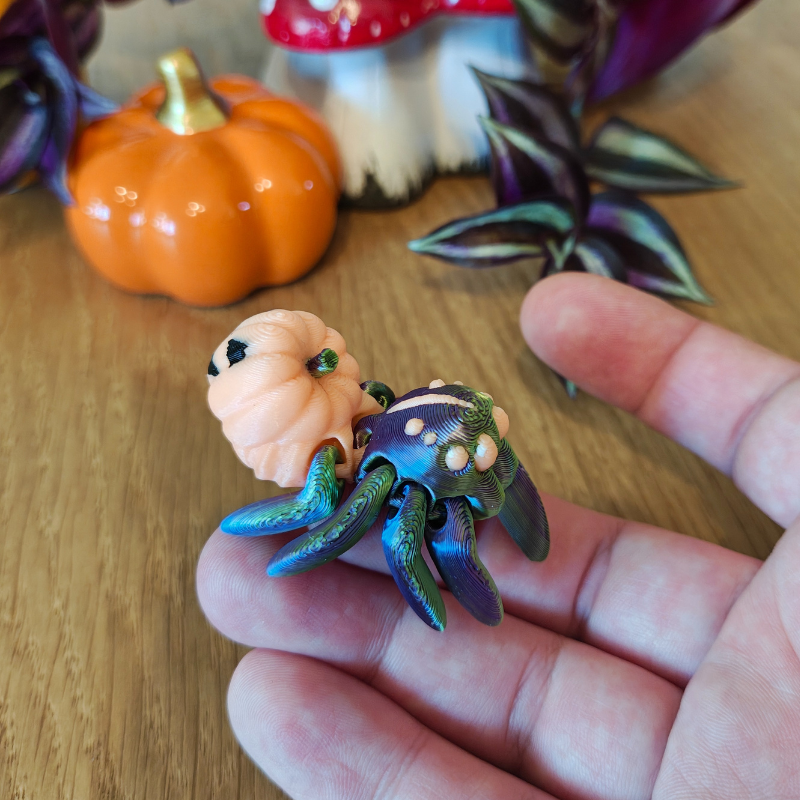 Fluorescencyjny Pajączek Skakun (świecący w ciemności) - obrazek 6