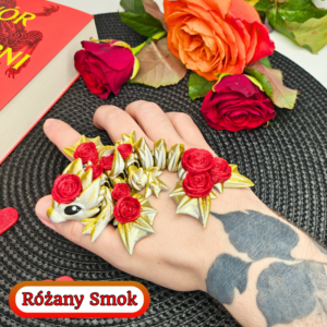 Mały smok różany (M, figurka)