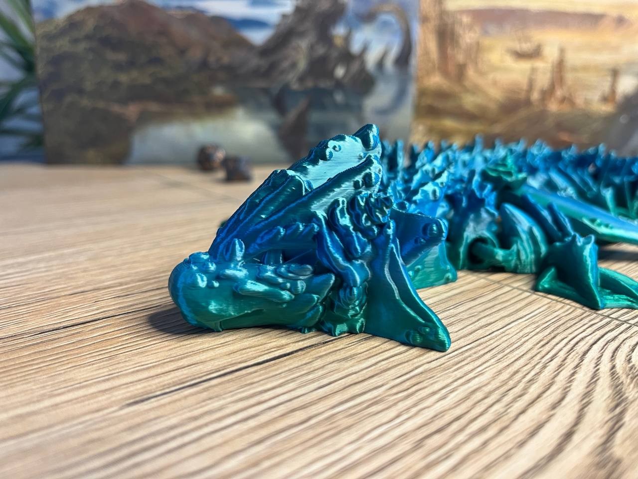 Morski smok przegubowy ze skrzydłami (ocean, L, 44cm) - obrazek 3