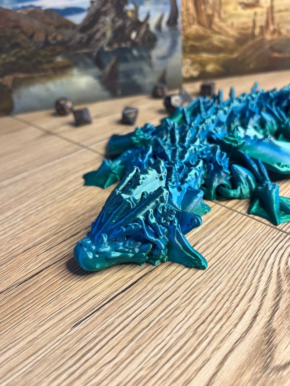 Morski smok przegubowy ze skrzydłami (ocean, L, 44cm) - obrazek 5