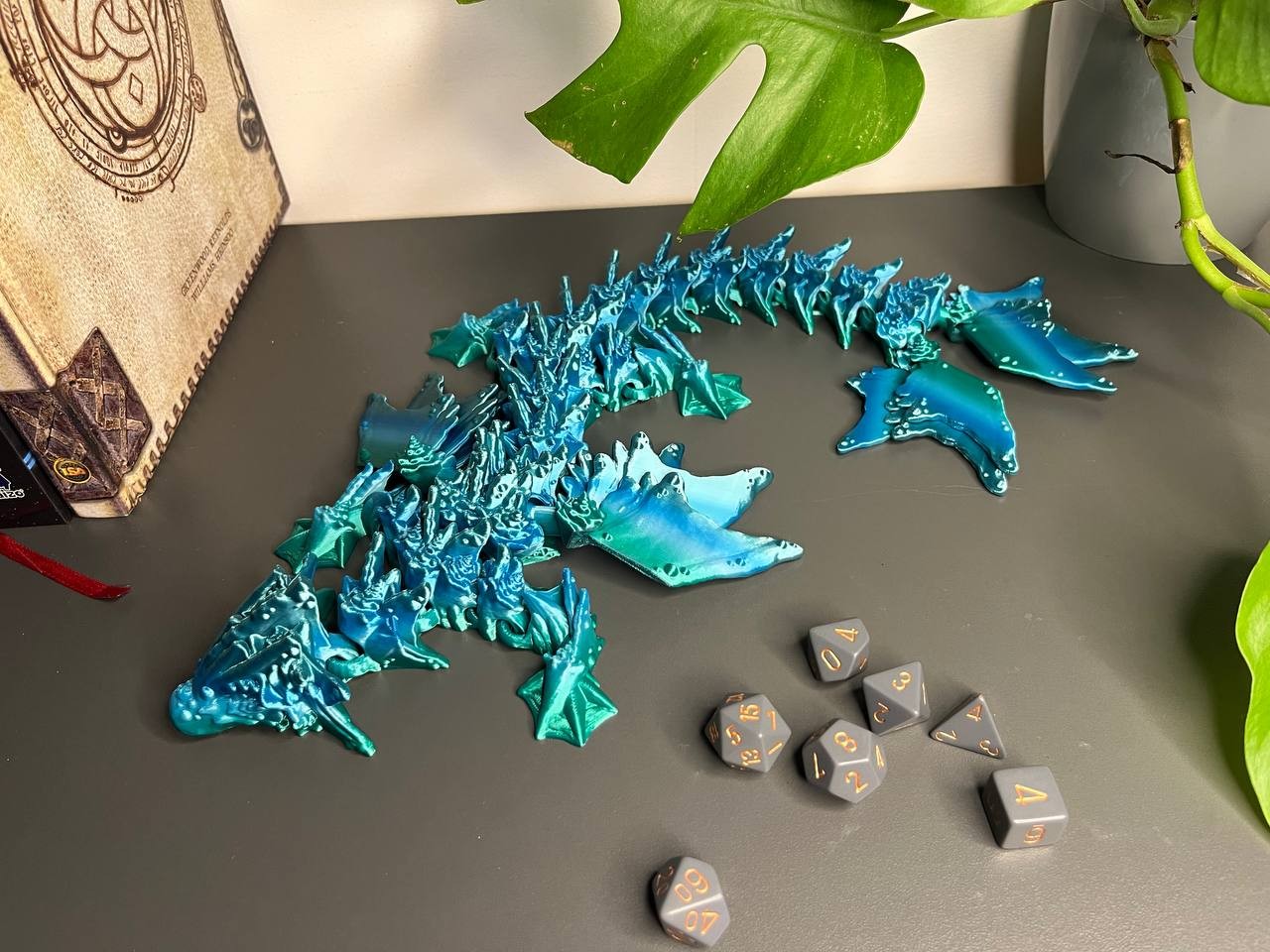 Morski smok przegubowy ze skrzydłami (ocean, L, 44cm) - obrazek 6