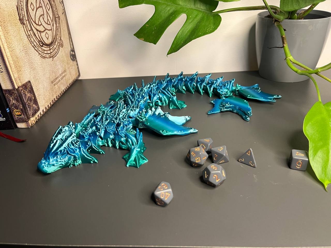 Morski smok przegubowy ze skrzydłami (ocean, L, 44cm) - obrazek 7