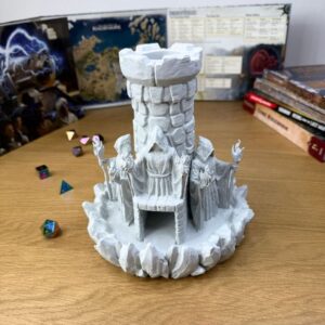 Wieża na Kości RPG "Wieża Mrocznych Magów" – Mroczny Dice Tower