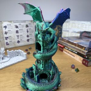 Wieża na Kości RPG "Smoczy Strażnik" – Dragon Guardian Dice Tower