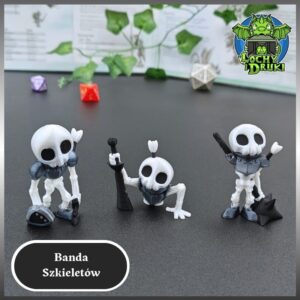Banda Szkieletów – Figurki 3D Chibi (Dungeons & Dragons)