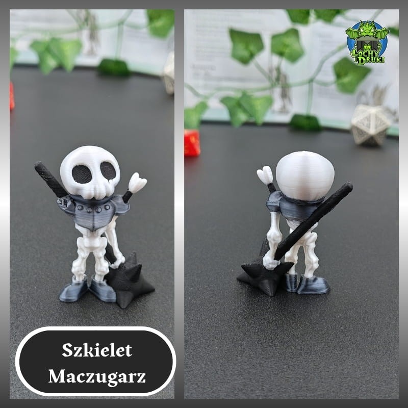 Banda Szkieletów – Figurki 3D Chibi (Dungeons & Dragons) - obrazek 2