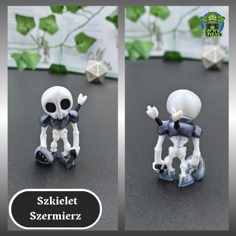 Banda Szkieletów – Figurki 3D Chibi (Dungeons & Dragons) - obrazek 4